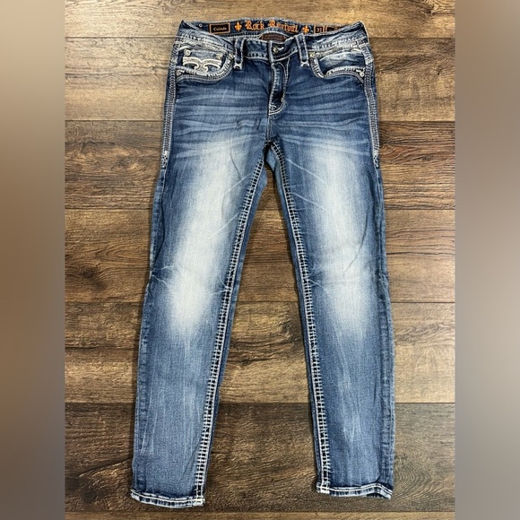 Rock Revival Denim - Rock Revival Celinda Mid-Rise Skinny Jeans